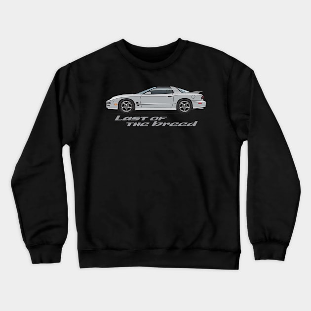 Last of the breed - silver Crewneck Sweatshirt by JRCustoms44